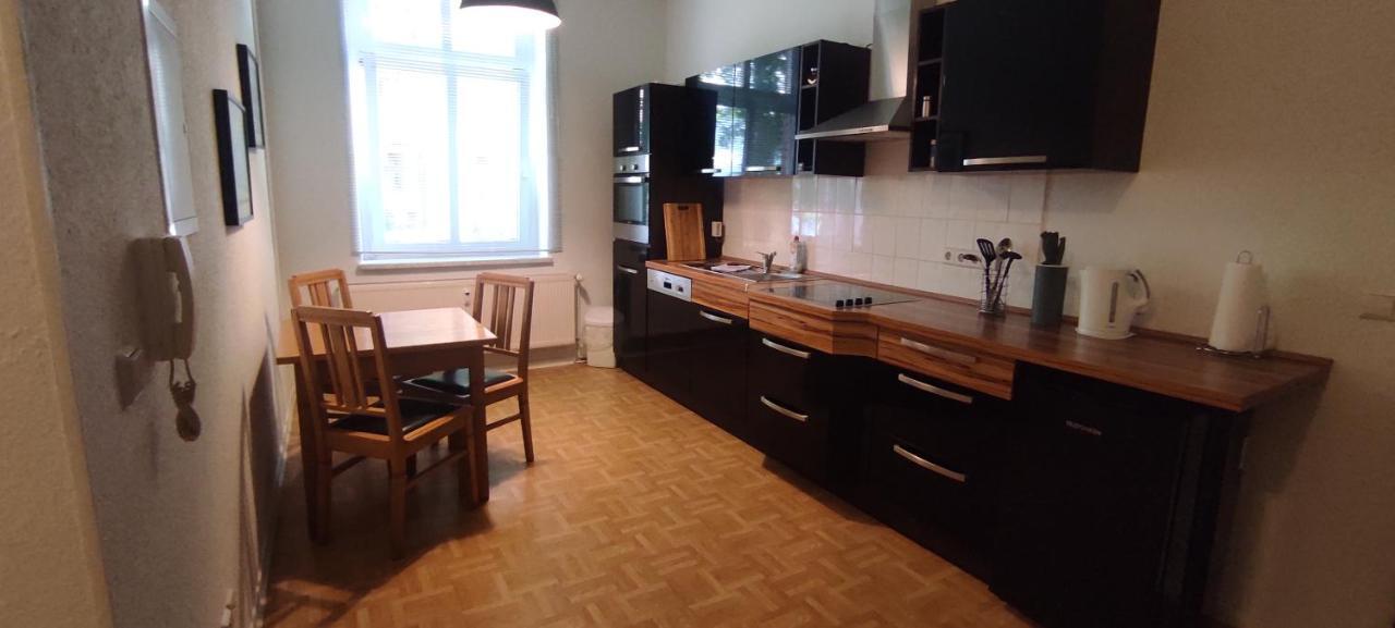 Apartment Cottbus City - Erdgeschoss Buitenkant foto